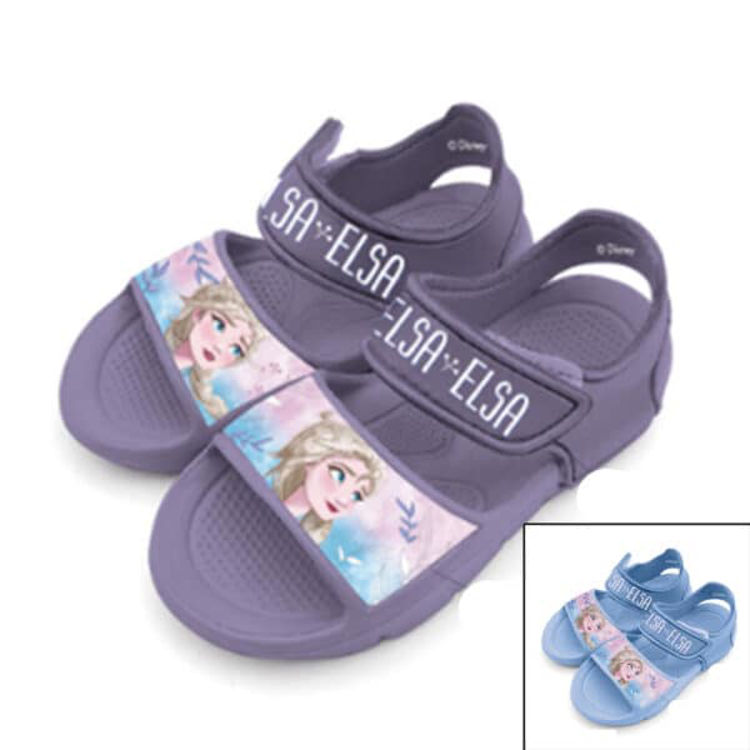 Picture of WD13942 FROZEN/ELSA SANDALS PURPLE/CCELESTE  WITH VELCRO